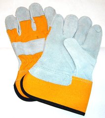 Guanto in CROSTA groppone + TELA P85