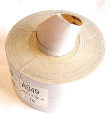 Rotoli Carta Abrasiva Stearata AUC/AS49 alt.115 mm